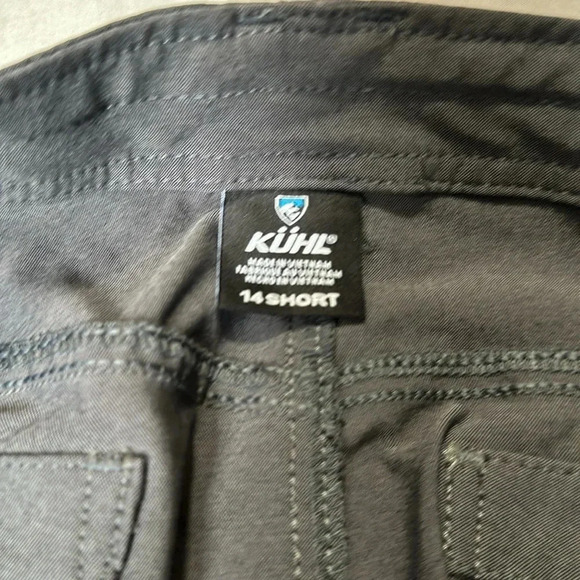 Kuhl Gray Trekr pants size 14 Short outdoor hiking - Picture 4 of 10